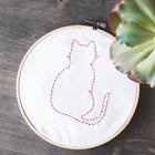 Handcrafted embroidery detail - CXC Pet artisan pet jewellery craftsmanship